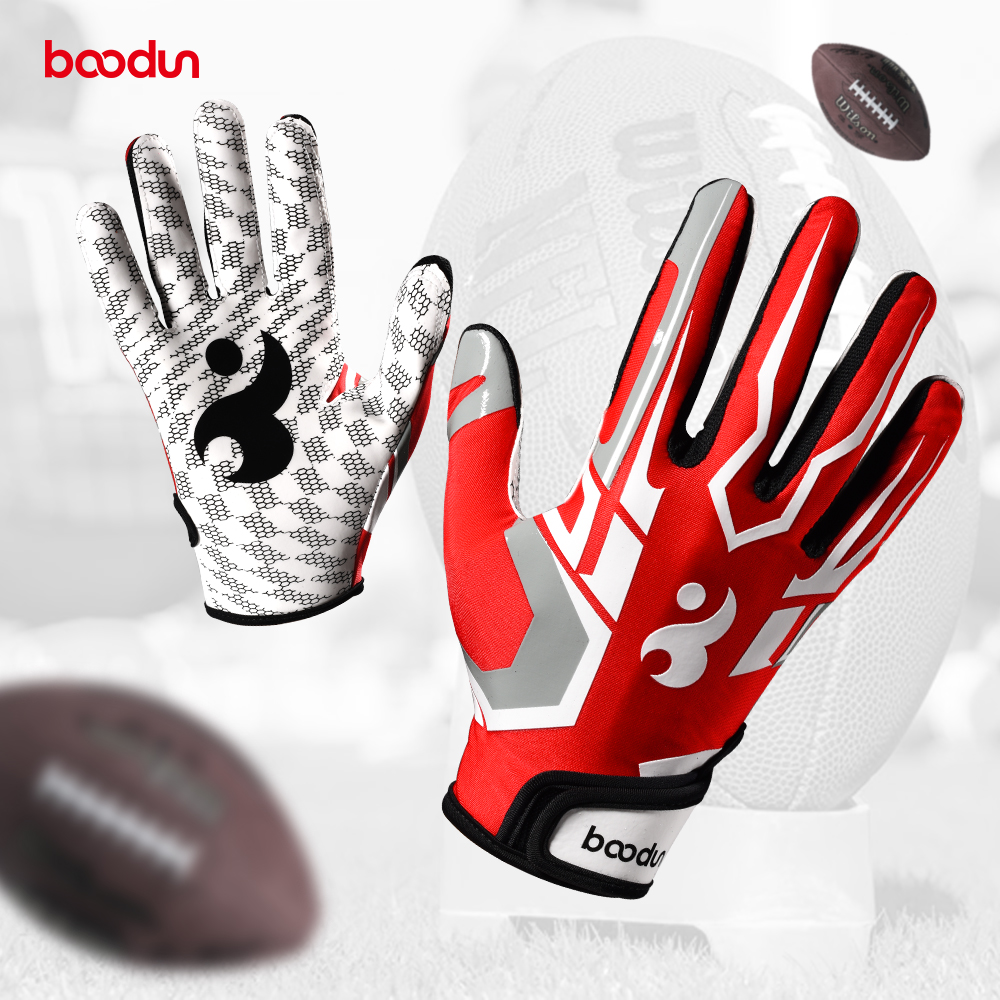 Rugby equipment American football gloves non-slip breathable training game striker adult wide receiver thin gloves