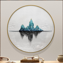 Living room Diamond painting modern simple 2021 new round landscape painting point tile stone cross stitch full diamond 2020