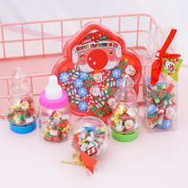 Santa Claus rubber cute super cute elementary school students reward children Christmas gift creative mini Christmas tree rubber