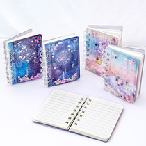 Notebook small portable quicksand twelve constellations notepad small portable girl heart creative Mini Pocket Book
