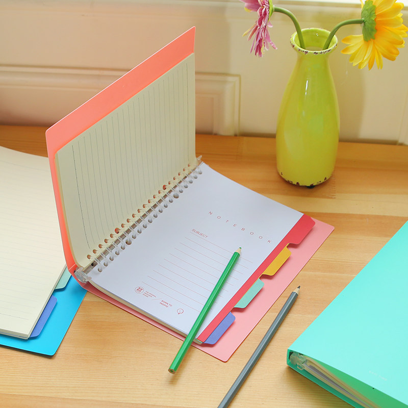 Su Tian Time Job Page Simply Little Chic Plastic Ring Loop Activation Page A4B 5 Book of College Student Classroom Notes