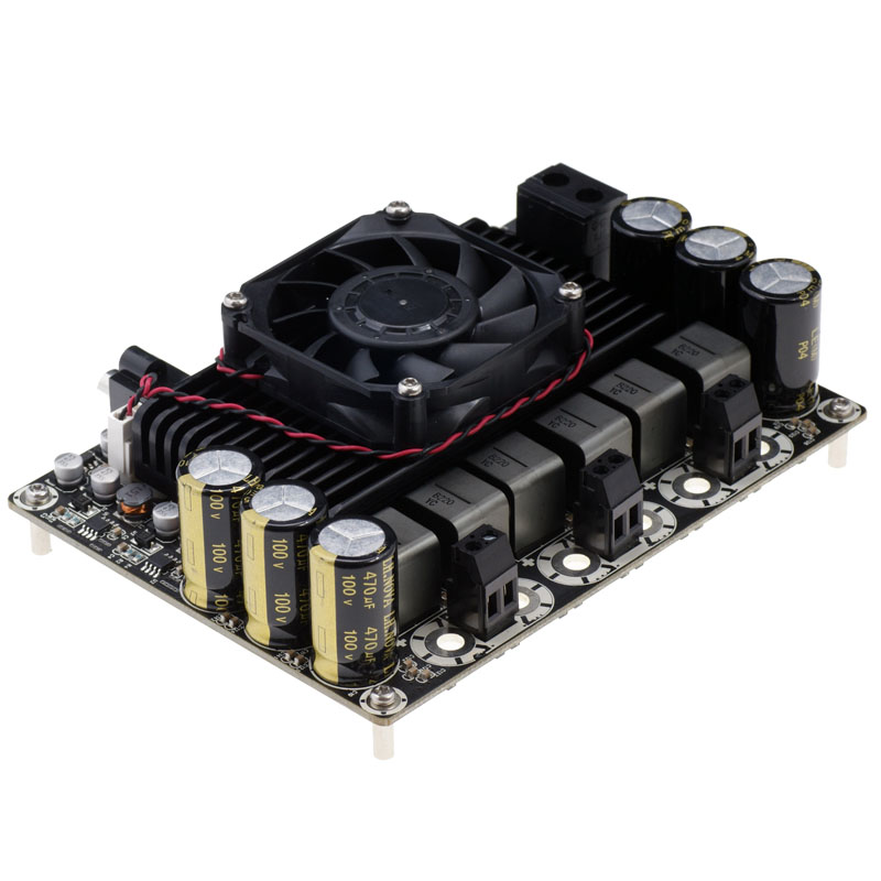SURE2x200W 1x400W2 1 three-track D class digital power amplifier high-power board finished product overweight low sound cannon