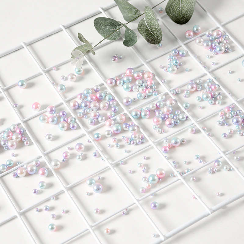 Simulation pearl girl heart soft girl net red ornaments cute powder manicure ins photo props shooting background