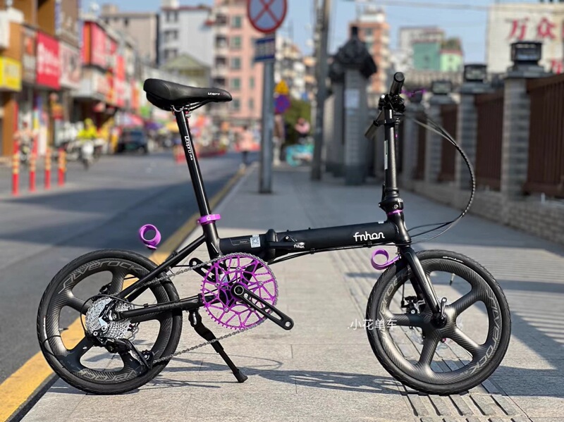 Fnhon Popular Folding Bike 16inch Kad1618 Aluminum Alloy 349 Lightweight Bicycle Disc Brake Version 9-Speed 10-Speed