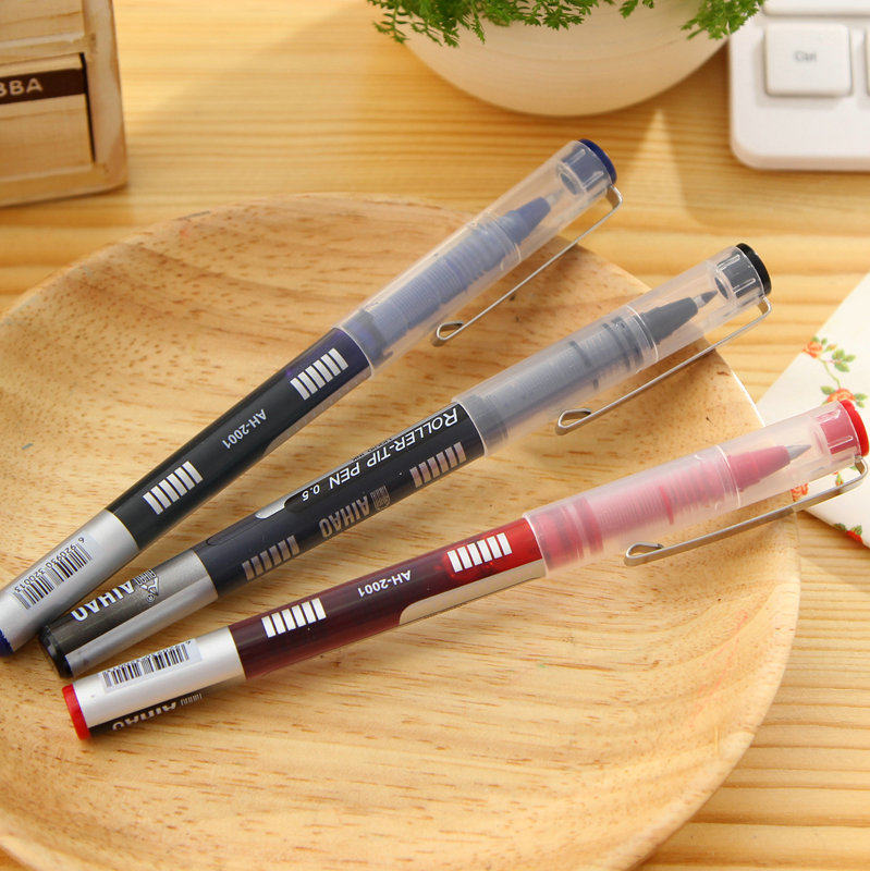 12 AH - 2001 signature pen AIHAO Direct Liquid Ball Pen Sign pen neutral pen