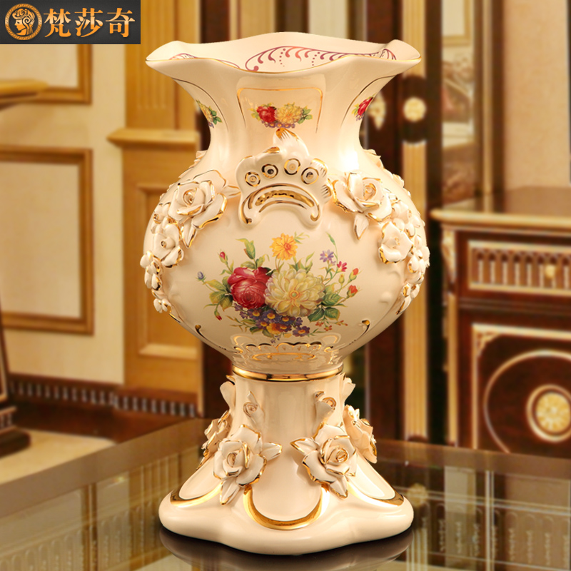 Vatican Sally 's European furnishing articles luxurious sitting room tea table ceramic decoration new wedding wedding gift girlfriends friend