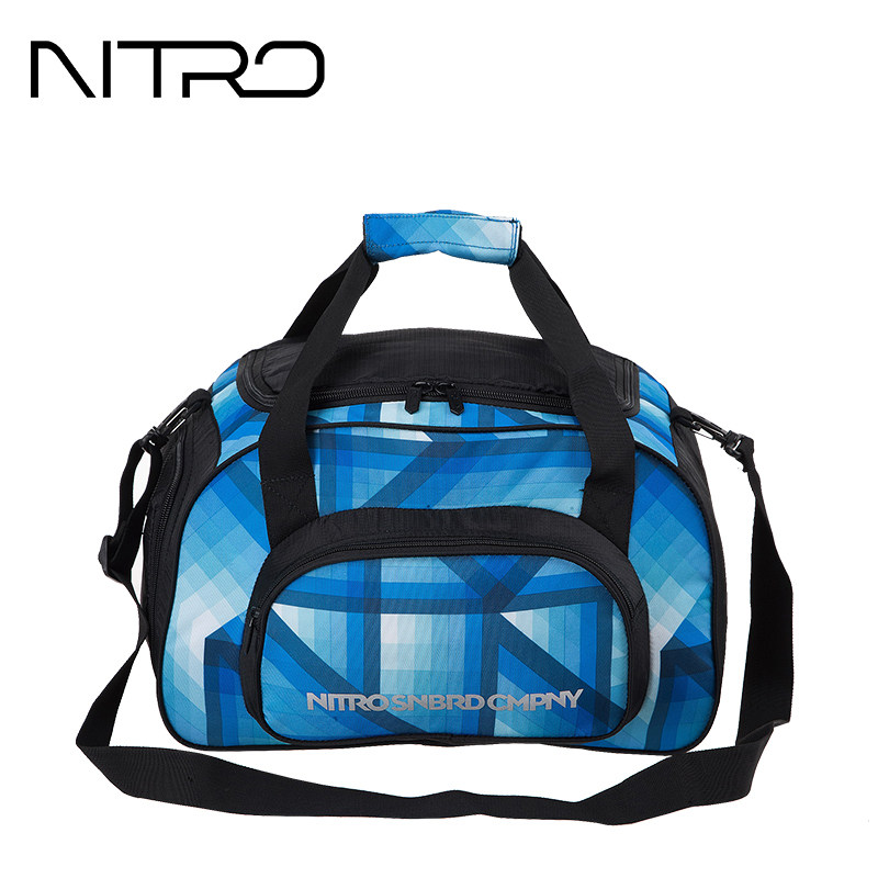 NITRO Naijo Single Shoulder Bag Single Shoulder Satchel Travel Bag Tide Travel Bag Slanted Satchel Clothing Luggage Bag Handbag Carry-on Bag