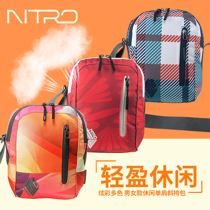 NITRO Nay Jo Casual Small Single Shoulder Bag Girls Bag Trend Oxford Cloth Diagonal Satchel Satchel Mini Bag