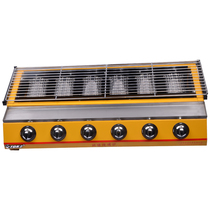 Ito brand ET-K233 standard outdoor oven six head environmental protection barbecue furnace gas oven