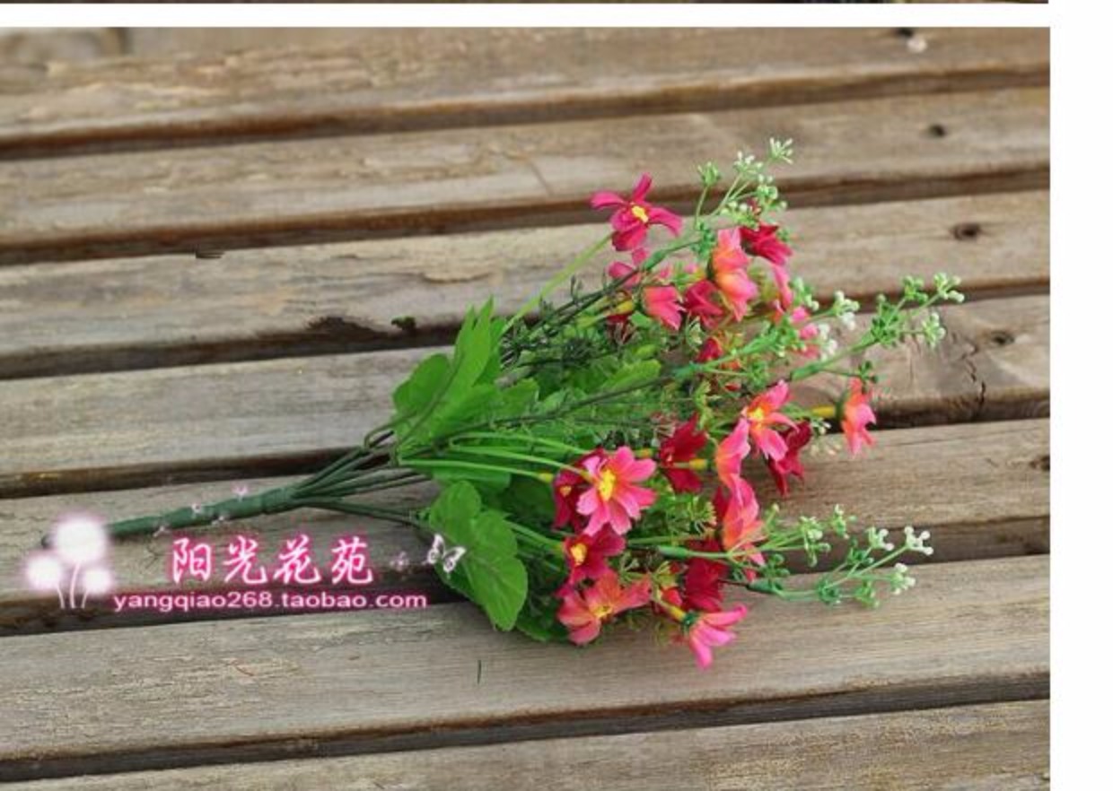 Mô phỏng nhỏ tươi hoa cúc nhỏ trang trí máy tính để bàn trang trí sân vườn phong cách hoa nội thất nhà giả hoa hoa thủ công - Hoa nhân tạo / Cây / Trái cây cây bàng giả