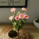 PE giả da hoa cao cấp mô phỏng pe daisy hoa giả mây đặt hoa trang trí hoa trang trí nhà cắm hoa - Hoa nhân tạo / Cây / Trái cây cây đào giả