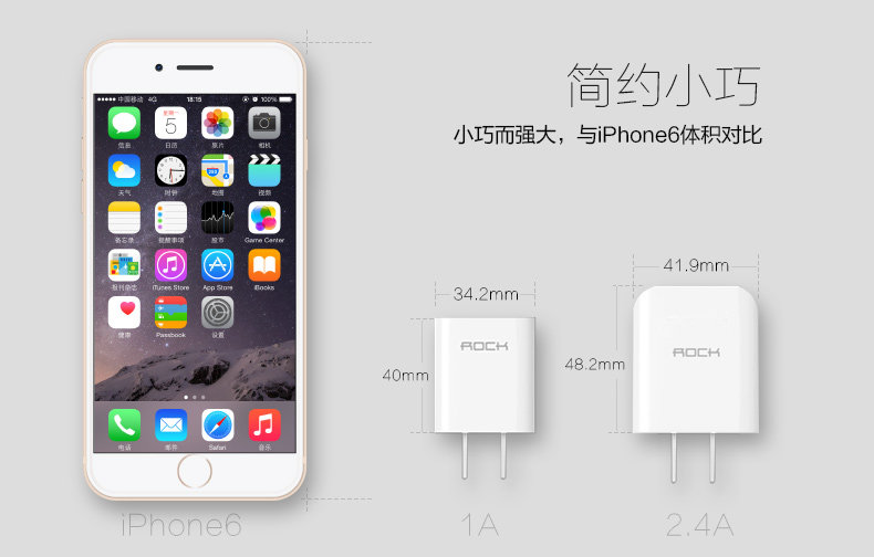 chargeur ROCK pour téléphones APPLE APPLE IPHONE6 - Ref 1293437 Image 10