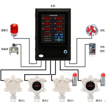 Alarm instrument detects oxygen ammonia harmful commercial alcohol natural gas leak gas fixed detection