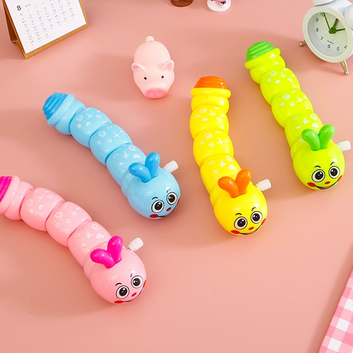 Заводная игрушка для прыжков, гусеница, 12 лет