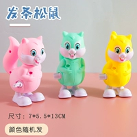 Заводная белка 1 цвет случайный цвет