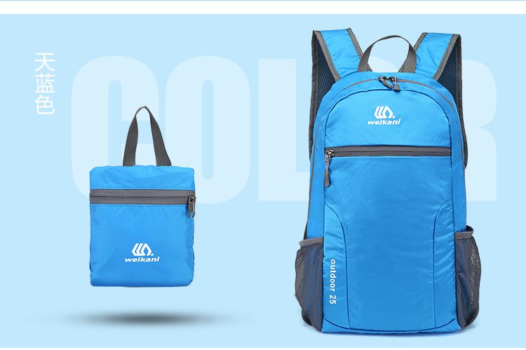 Túi đeo vai nữ túi siêu nhẹ xách tay du lịch da túi đi bộ đường dài ngoài trời thể thao nam ba lô 25L balo kanken