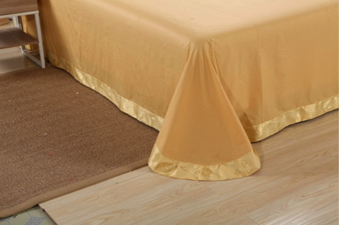 Mát mẻ vào mùa hè và tấm bông một mảnh jacquard bông satin tròn Continental 1,5 m 1,8 m 2,0 Mitt giá - Khăn trải giường bộ ga giường cao cấp