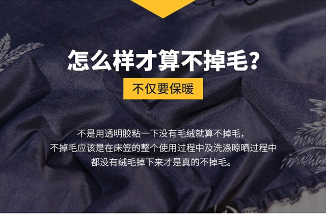 Giường nhung pha lê ấm áp dày 笠 đơn mảnh san hô lông cừu flannel trải giường ga trải giường chun đẹp	