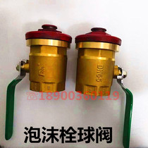 Foam fire hydrant copper ball valve Foam fire hydrant accessories PS100 65 fire hydrant ball valve switch