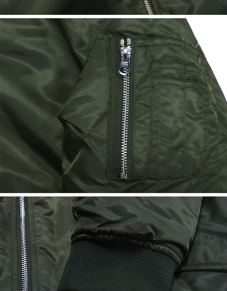 UTOPIA Brand Anniversary Classic Alpha Jacket Jacket MA1 Space Cotton Jacket Áo khoác dày áo khoác bomber bóng chày
