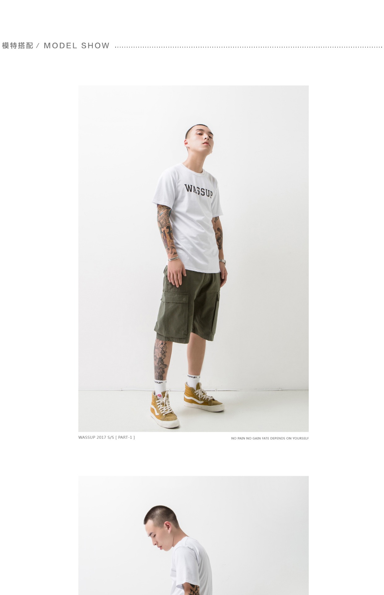 WASSUP2017SS Vải kẻ sọc Quần short túi lớn Quần quân đội Quần dụng cụ Quần áo không dây NBHD quần đùi