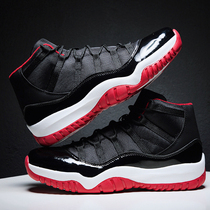 AJ11 Official Flagship Store Officer Net Mens Shoes Summer Breathable Sneakers Shoes Conbuckle 13 Panda Basketball Sneakers