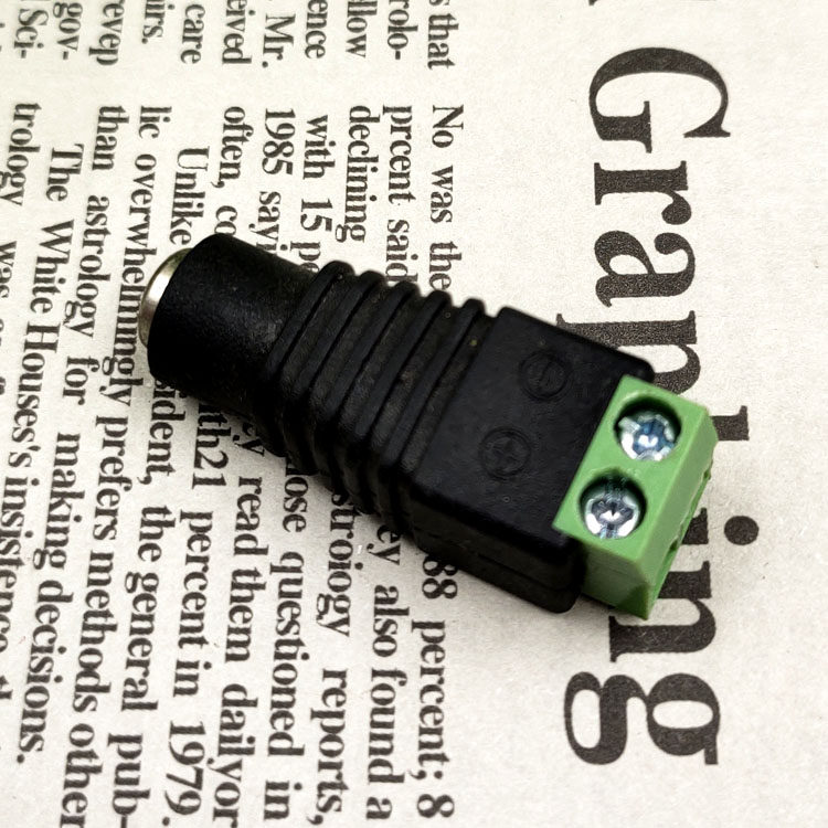 DC power socket 5 5-2 1mm DC male head set of 12V power connector male head plug common type