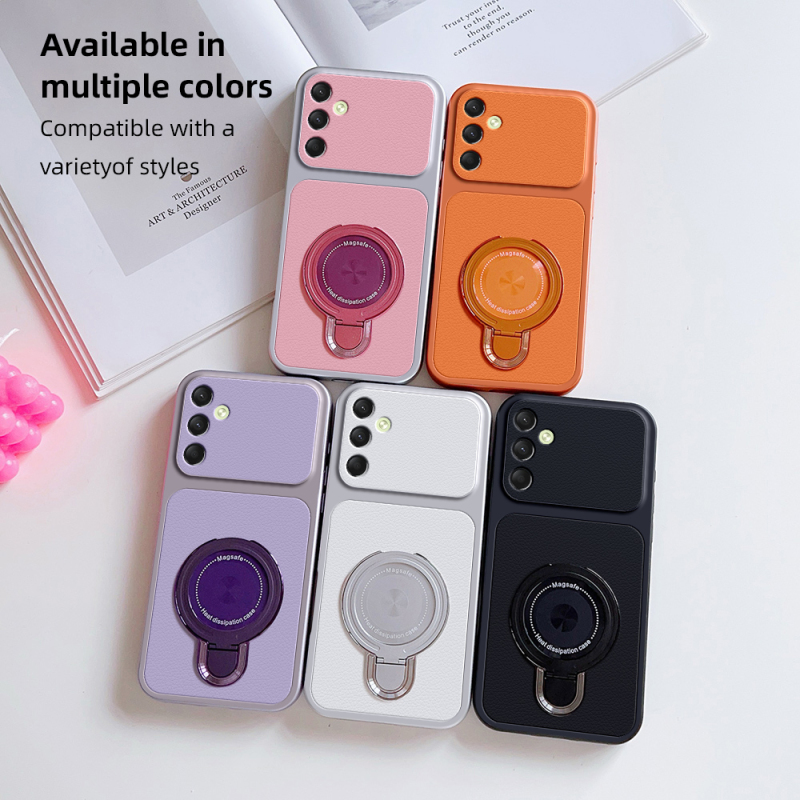Suitable for Samsung Galaxy A54 A55 A34 A15 A16 A26 36 A17 A37 A05S A24 Phone Case Lambskin Soft Cover Sm-A566B Phone Case Ds Protective Cover 25