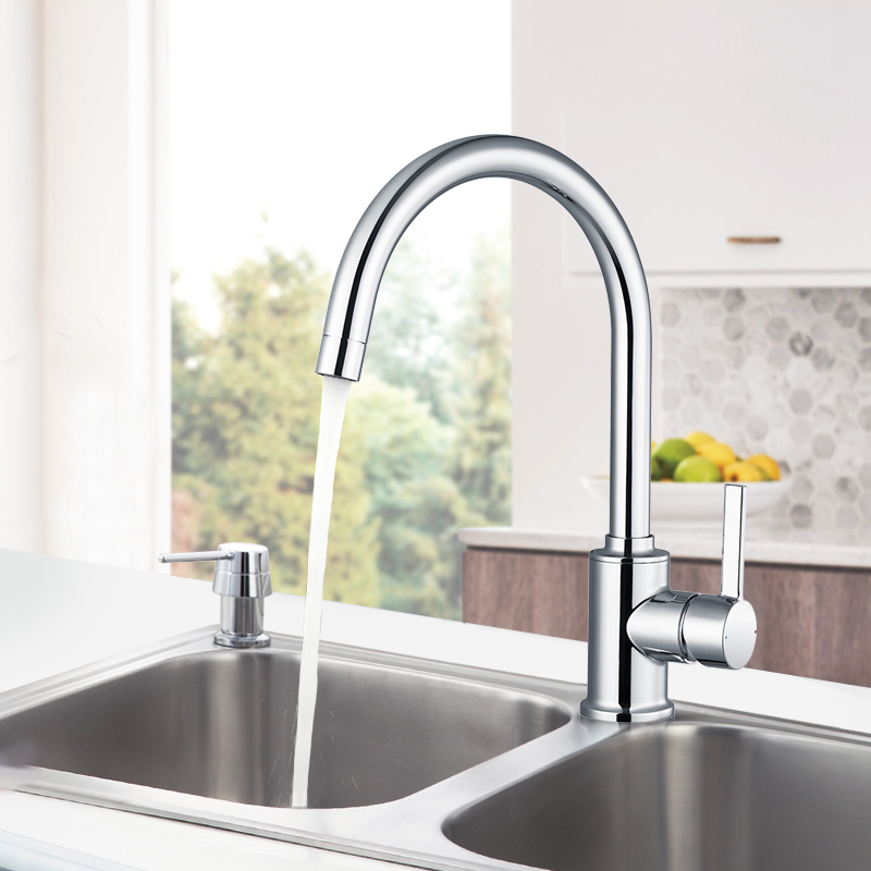 Moen Kitchen Faucet Hot and Cold Sink Basin Rotating Household Universal Copper Sink Moen70211