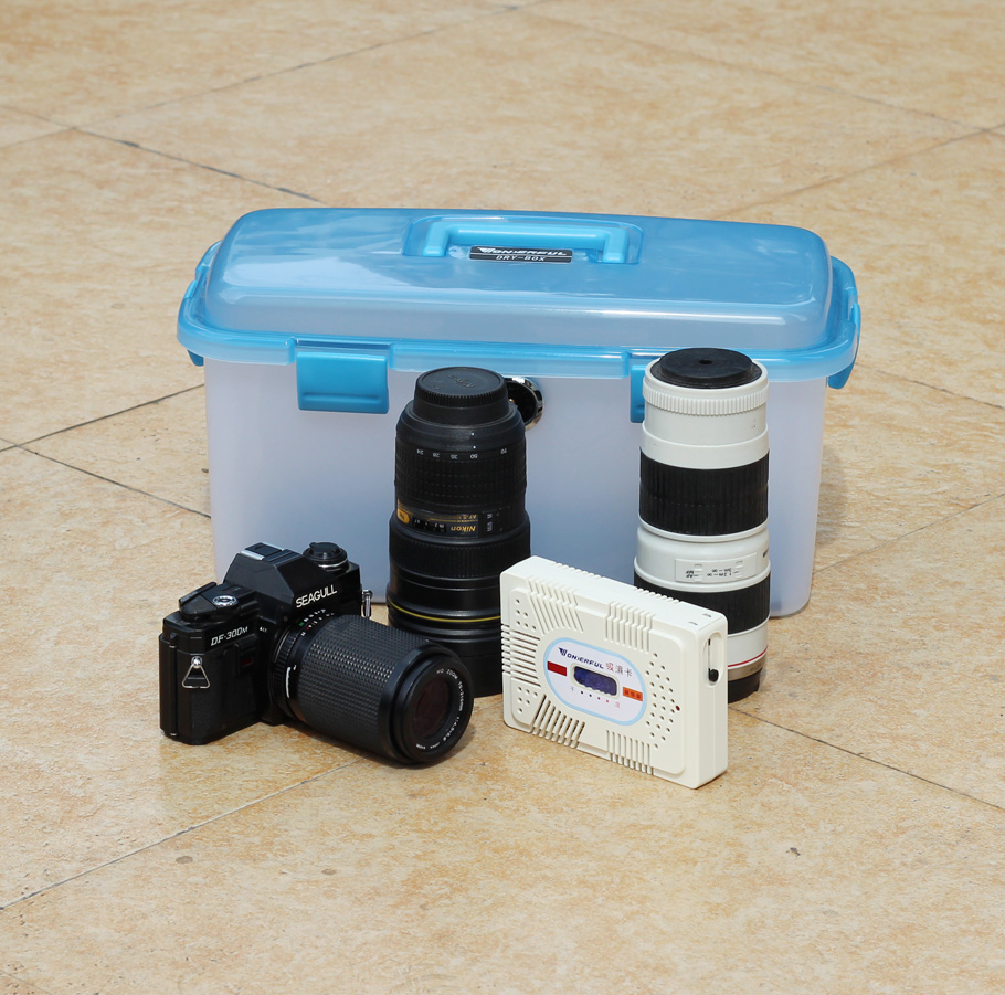Wonderful DB-3820 single-eye camera equipment medicine storage and finishing dehumidification moisture-proof portable storage box