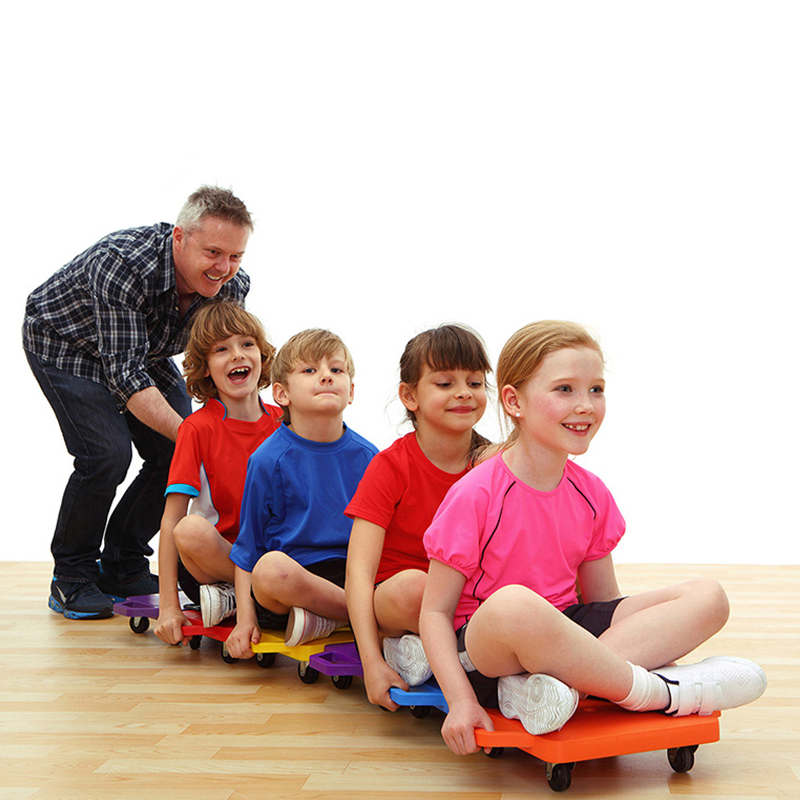 Carlemmy Connected Scooter Toddler Toddler Plastic Skateboard Containing Storage Car Feel Integrated Twisted Twist Car Connection Button Toys