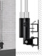 Home Wall-Mounted Barbell Rack Rowing Barrel Barbell Holder Barbell Storage Rack Multifunctional Fitness Equipment