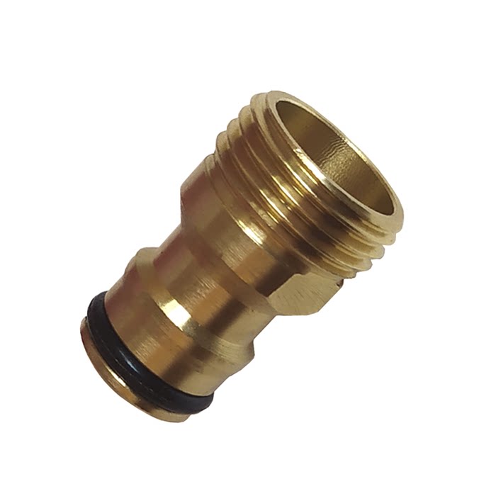 Pure Copper 20 mm 4 Inlet outside thread Nipple Quick Succession Car Wash Water Hose Connector
