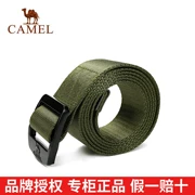 CAMEL Camel Vành đai ngoài trời Thời trang Unisex Hợp kim cổ điển Khóa rắn Màu đai