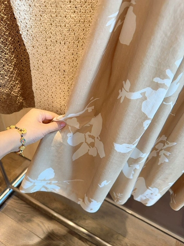 Ретро хаки тонкая юбка в складку, французский стиль, высокая талия, А-силуэт