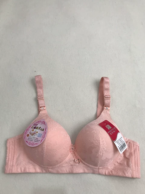 Biying Youlan 8816 áo ngực cotton tụ tập không có vòng thép giữa và áo lót mỏng tuổi già shop quần áo nữ