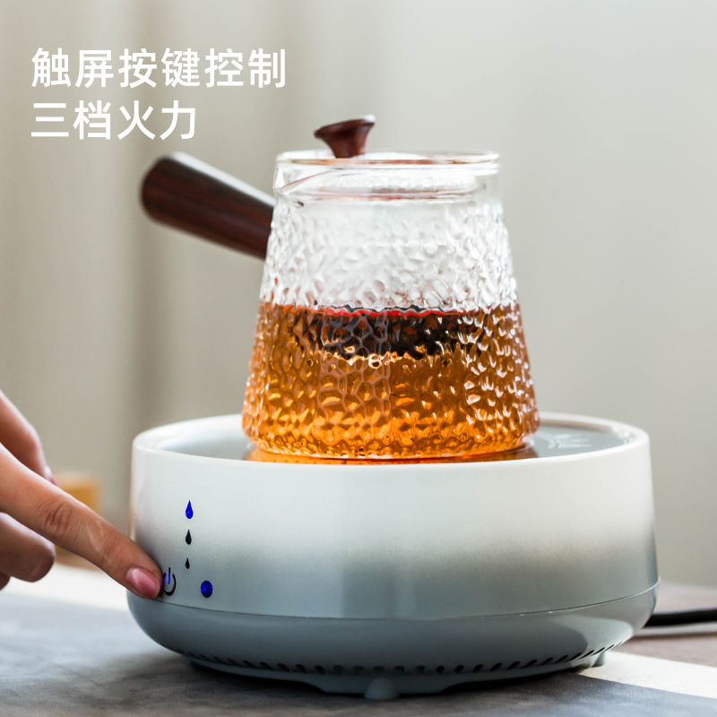 High temperature resistant glass cooking pot electricity TaoLu suit household spend who mandarin orange and black tea mercifully tea steamer side teapot