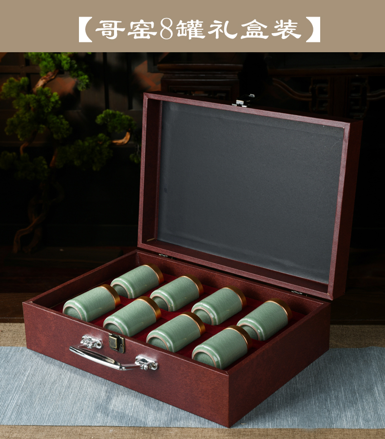 Small caddy fixings travel carry portable mini seal storage tank ceramic creative move fashion gift boxes