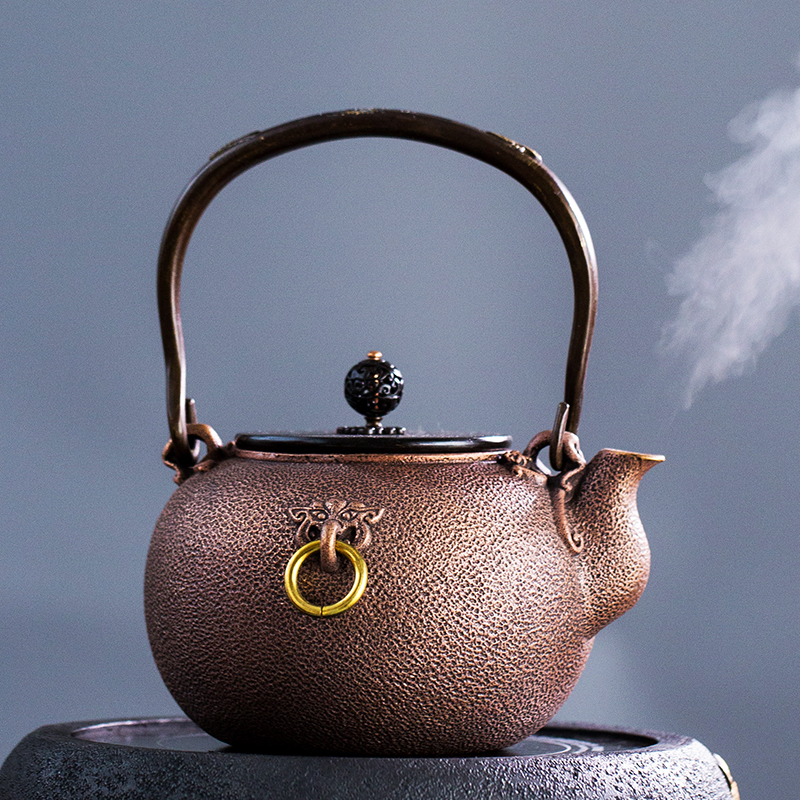 Copper pot of iron pot of cast iron rusts burn blisters teapot not manual imitation Japan boiled tea machine electricity TaoLu household in the south