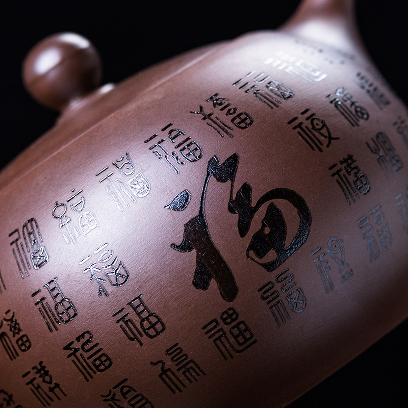 It kung fu tea set home office with tea tea is Chinese style restoring ancient ways is a single pot, ceramic xi shi pot