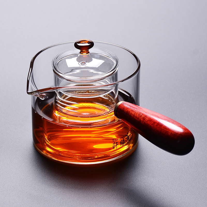 Hammer side boil refractory glass teapot of filter steamed tea pu - erh tea and white tea teapot electric TaoLu teapot