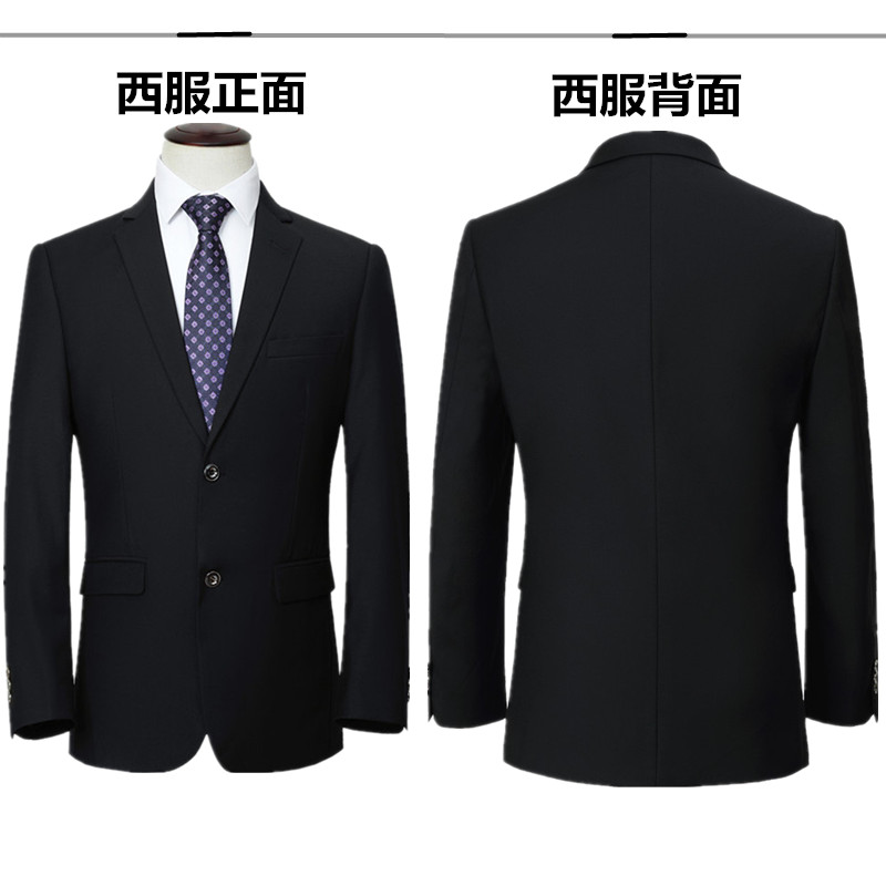 Bộ đồ vest nam XL chất béo chuyên nghiệp ăn mặc béo Chất béo công sở phù hợp với chú rể váy rộng áo phông nam
