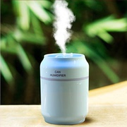 máy tạo sương mini Lon mini air usb máy tạo độ ẩm nhà câm ba trong một quạt nhỏ đèn xe rung - Máy giữ ẩm các loại máy phun sương