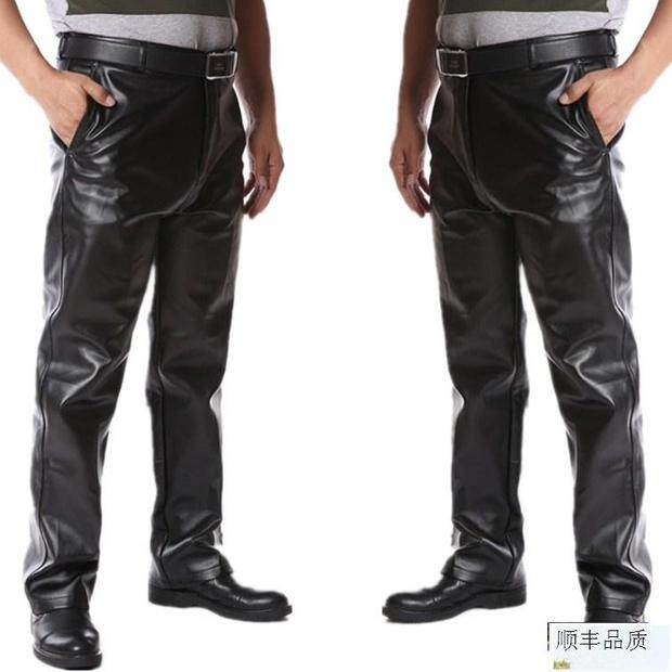 Pantalon cuir homme en vrac pour hiver - Ref 1482206 Image 12