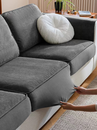 防猫抓全包沙发套浴帽式灯芯绒沙发罩四季通用高档防滑弹力沙发笠