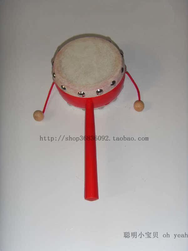 Đặc biệt / Nhạc Orff / Bộ gõ / Đồ dùng dạy học / Âm nhạc / Đồ chơi / Da cừu bằng gỗ 10cm - Đồ chơi nhạc cụ cho trẻ em đàn gỗ cho bé