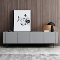 Modern minimalist TV cabinet Nordic Living room Living Room Cupboard tea table Composition eco-friendly small household type light lavish luxurious