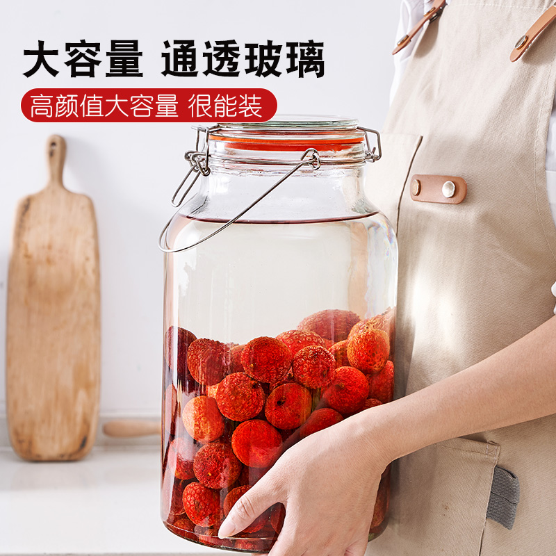 Bubble Wine Glass Sealed Bottle Home Big number 10 grams of fruit Wine Bubble Wine Wine Bottle Marinated for Wine Making of the Vintage Subspecialty