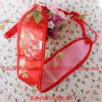 DM832 brocade peony flower sanitary belt menstrual menstrual belt menstrual underwear health pants sanitary underwear