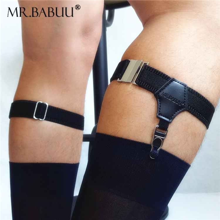 Ông Babu của nam giới clip duy nhất vớ vớ mỏng garter belt mặc quần áo vớ cố định khóa Châu Âu và Mỹ garter